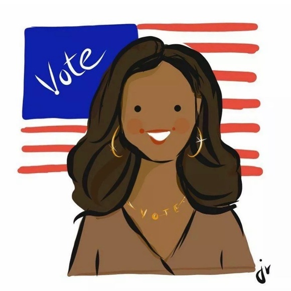 โจLAST 1โจโVOTEโ NECKLACE IN GOLD - NOT RESTOCKING - Picture 5 of 9